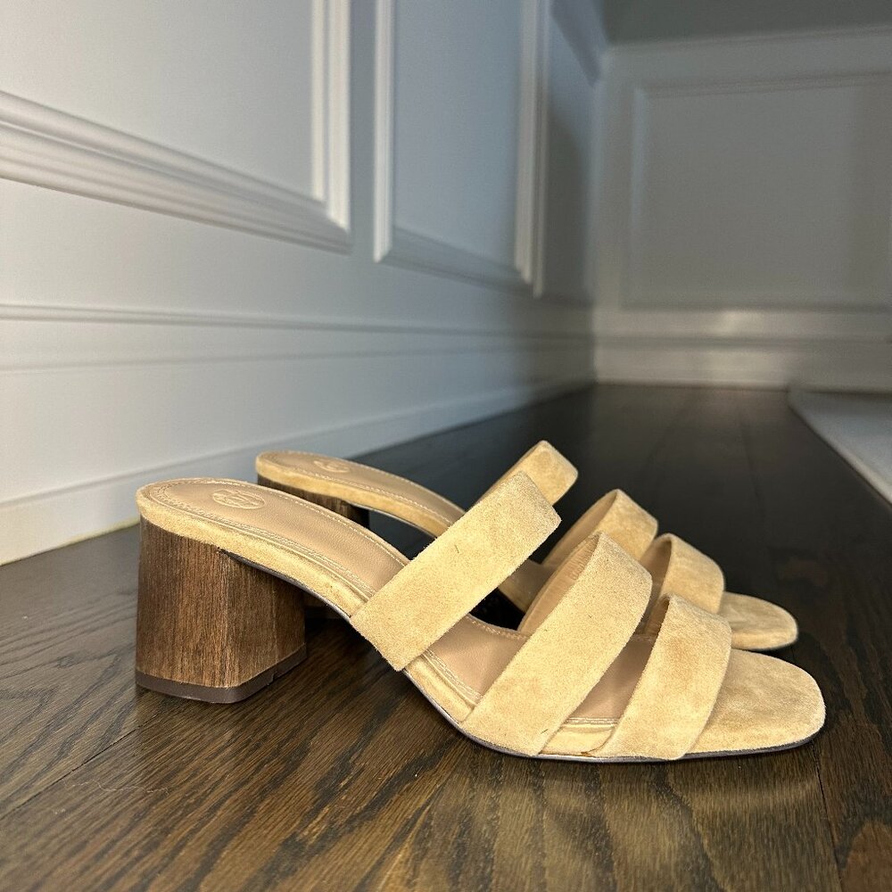 Massimo Dutti Light Beige Heels